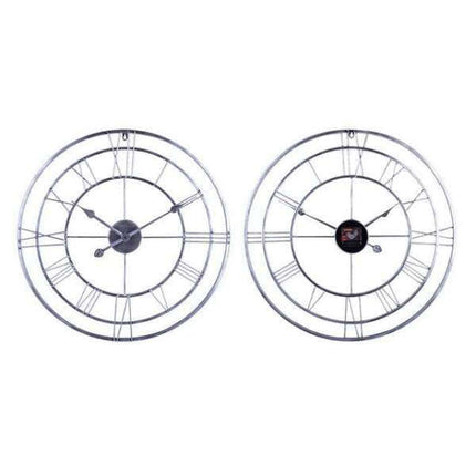 Reloj de pared gigante doble círculo