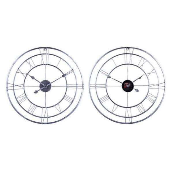 Reloj de pared gigante doble círculo