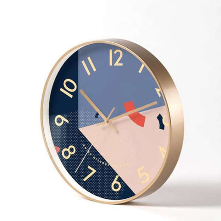 Reloj de pared redondo diseño retro
