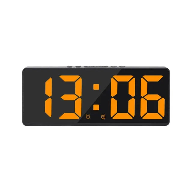 Reloj despertador digital LED de mesa