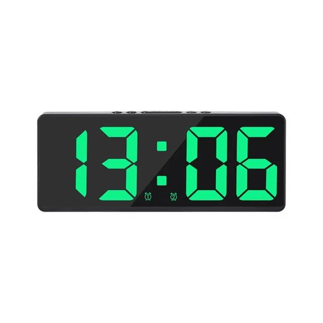 Reloj despertador digital LED de mesa