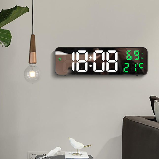 Reloj digital de pared grande a pilas