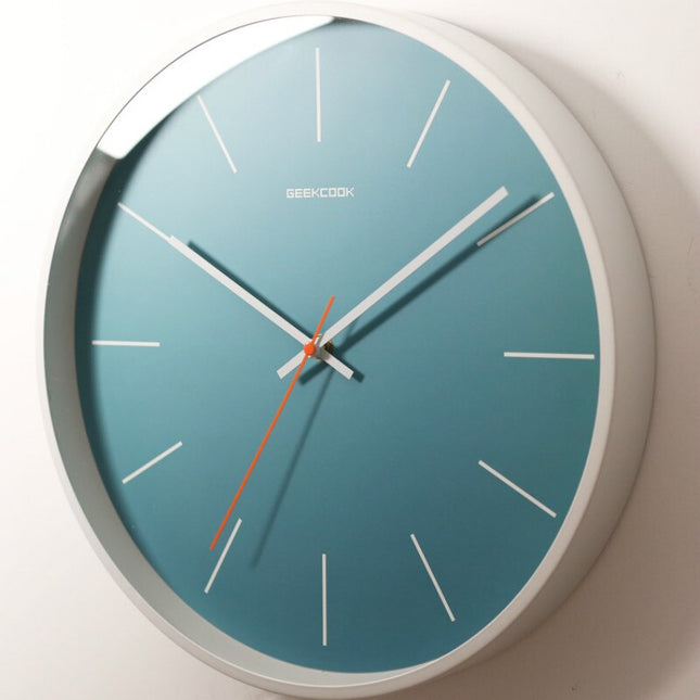 Reloj de pared nórdico moderno azul