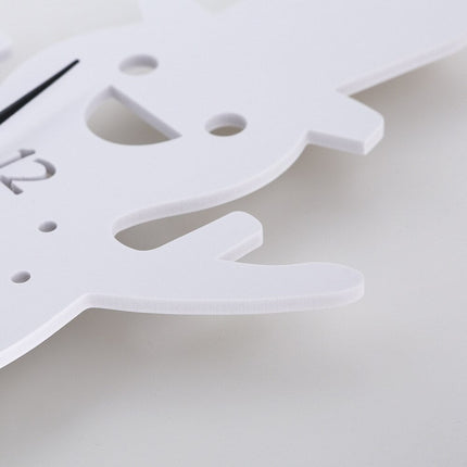 Reloj infantil de pared muñeco nieve