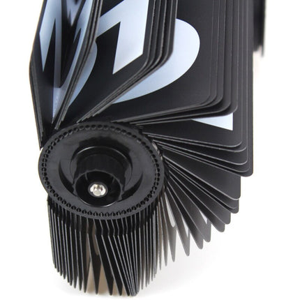 Reloj de mesa flip diseño metálico