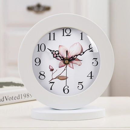 Reloj de mesa madera estilo retro