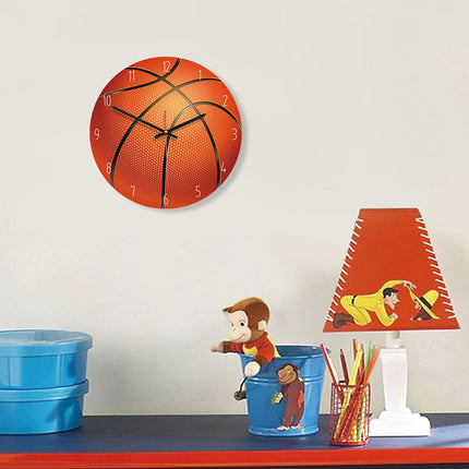 Reloj de pared con diseño voleibol