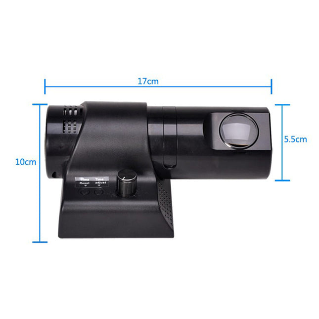 Reloj proyector de pared con luz