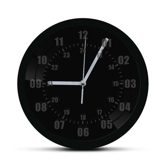 Reloj de pared LED formato militar