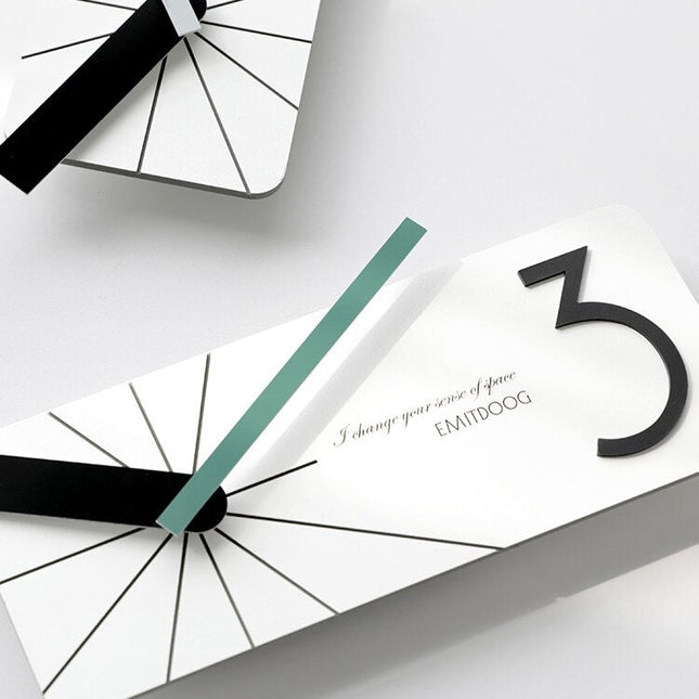 Reloj de pared rectangular diseño moderno