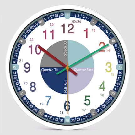 Reloj de pared educativo para niños