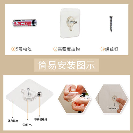 Reloj de sobremesa de madera péndulo