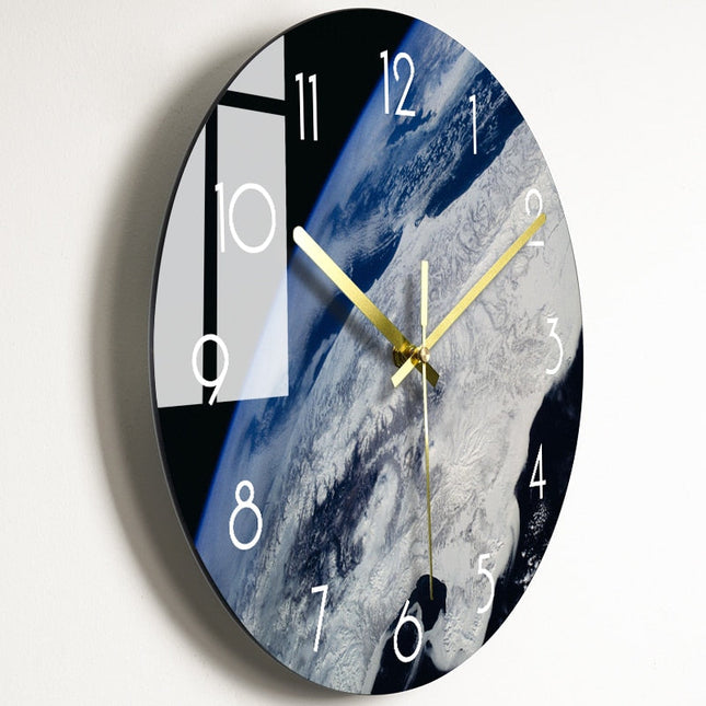 Reloj de pared nórdico diseño artístico