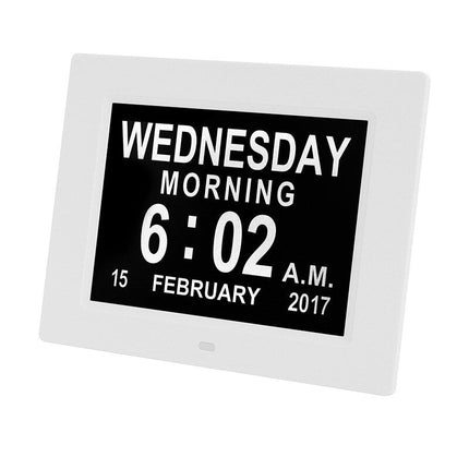 Reloj de mesa con calendario digital