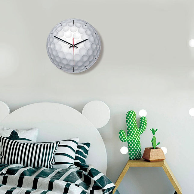 Reloj de pared con diseño voleibol