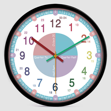 Reloj de pared educativo para niños
