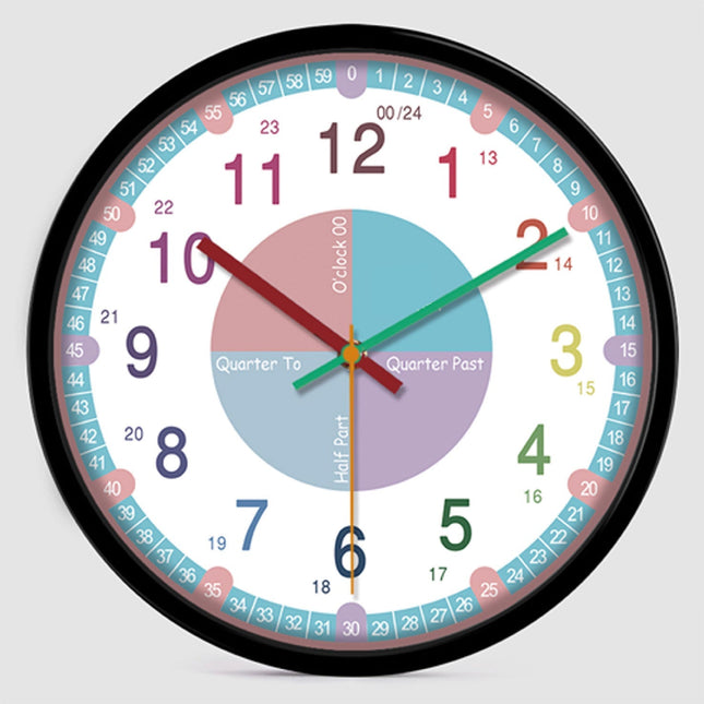 Reloj de pared educativo para niños