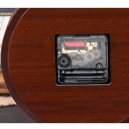 Reloj de mesa madera estilo retro