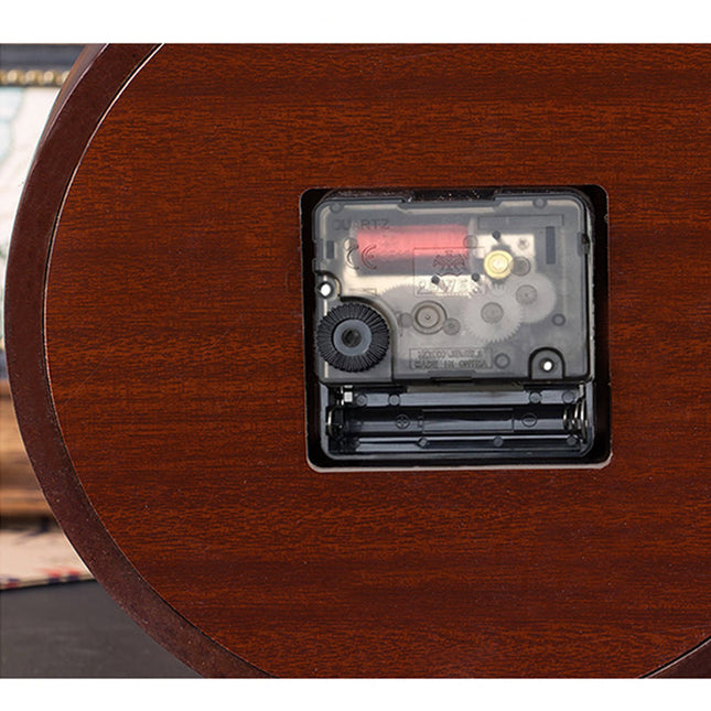 Reloj de mesa madera estilo retro