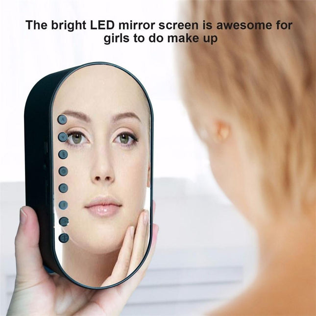 Reloj Despertador Digital con Espejo