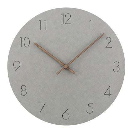 Reloj de pared redondo estilo minimalista