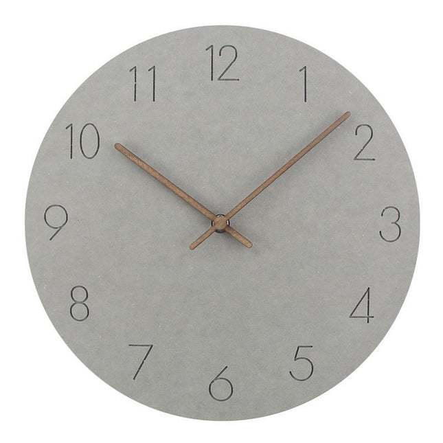 Reloj de pared redondo estilo minimalista
