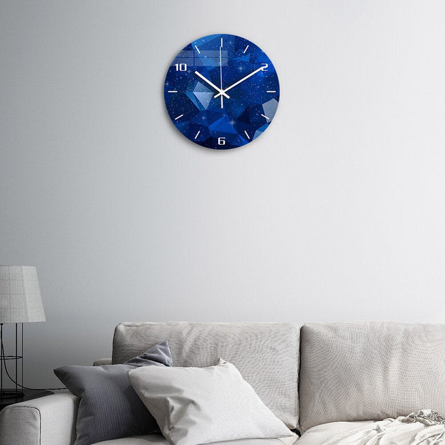 Reloj de pared moderno diseño galaxia