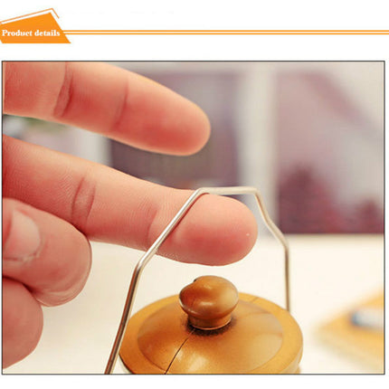 Reloj de sobremesa vintage forma farol