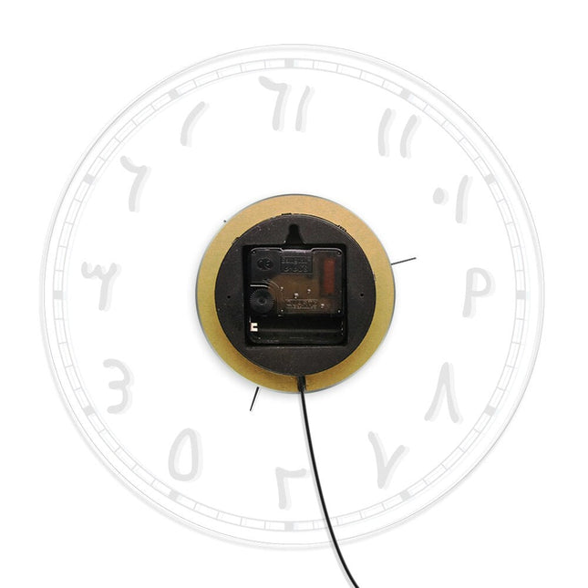 Reloj de pared LED números arábigos