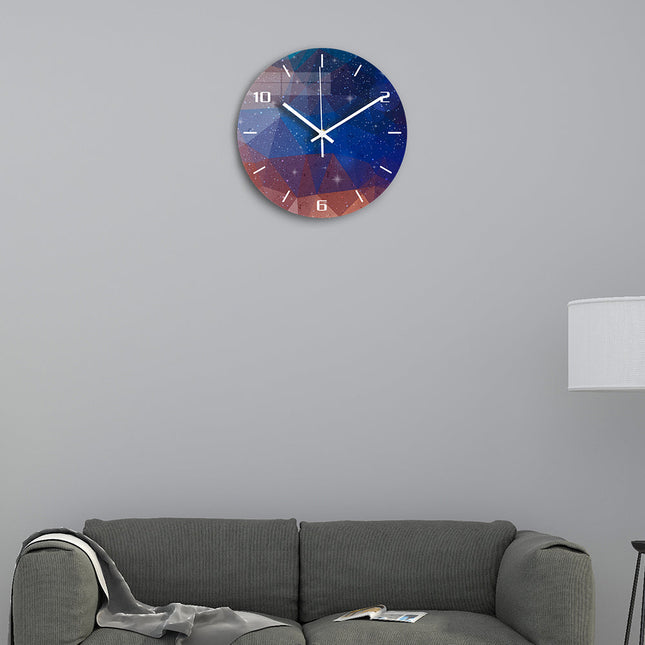 Reloj de pared moderno diseño galaxia