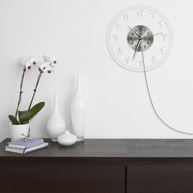 Reloj de pared LED números arábigos