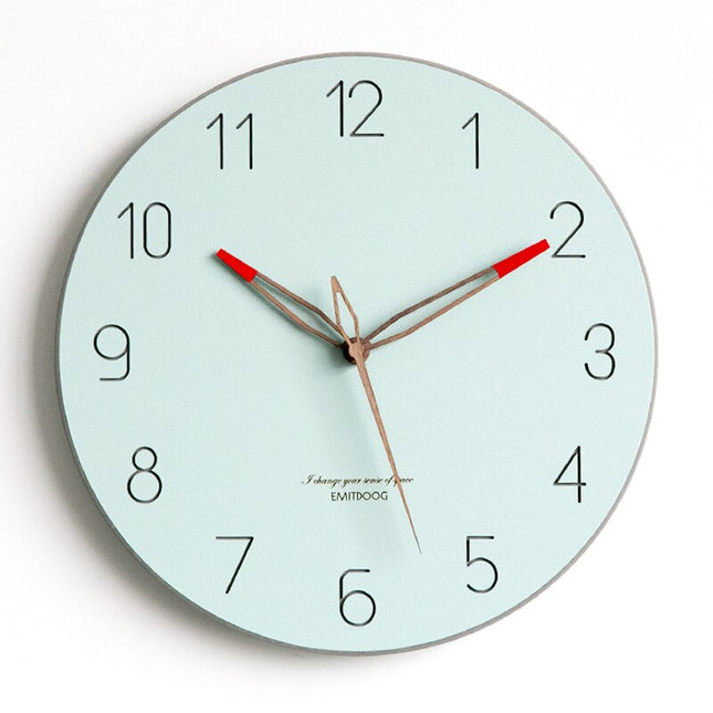 Reloj de pared moderno color pastel