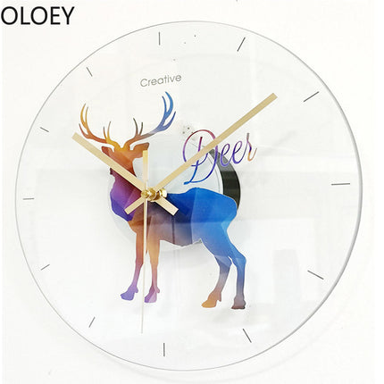 Reloj de pared infantil con zorro