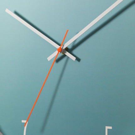 Reloj de pared nórdico moderno azul