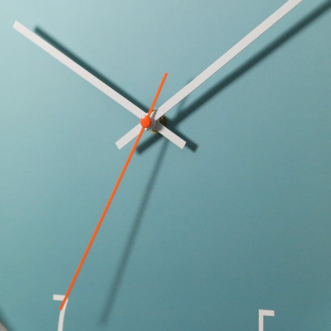 Reloj de pared nórdico moderno azul