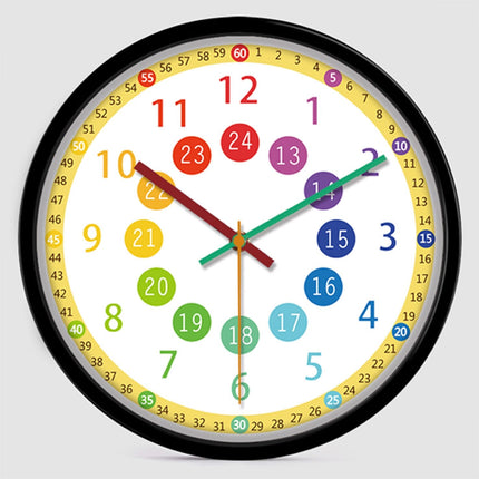 Reloj de pared educativo para niños