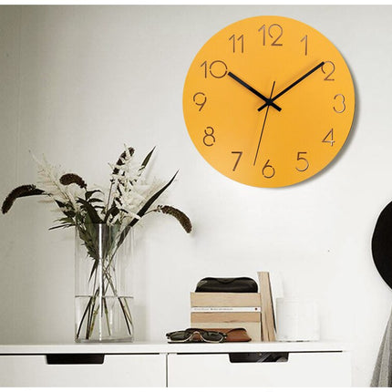 Reloj de pared redondo diseño moderno