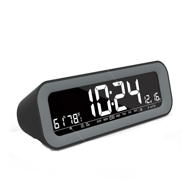 Reloj despertador digital diseño clásico moderno
