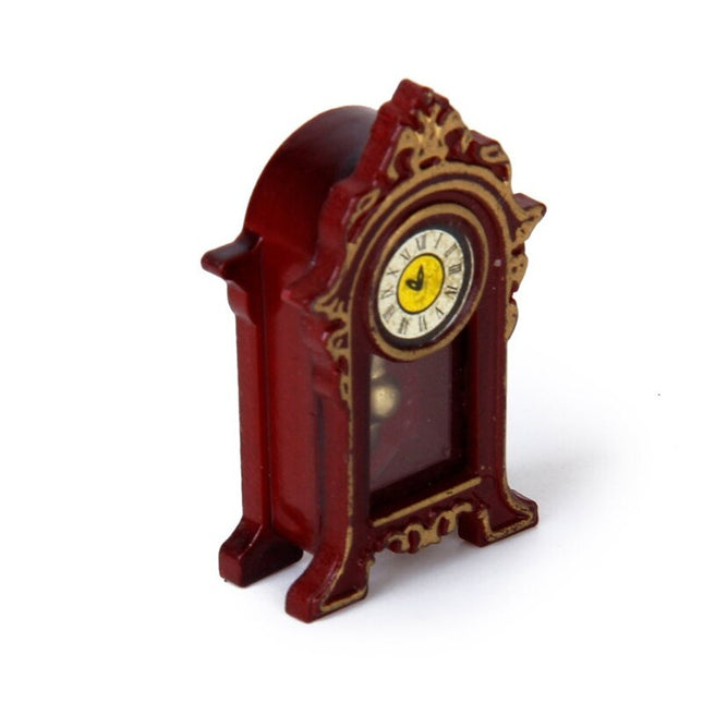 Mini reloj de péndulo decorativo vintage
