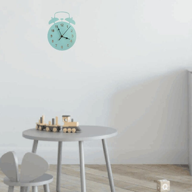 Reloj de pared diseño despertador retro