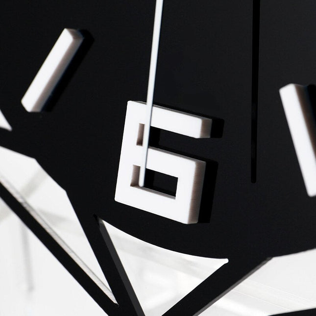 Reloj de sobremesa diseño geométrico moderno