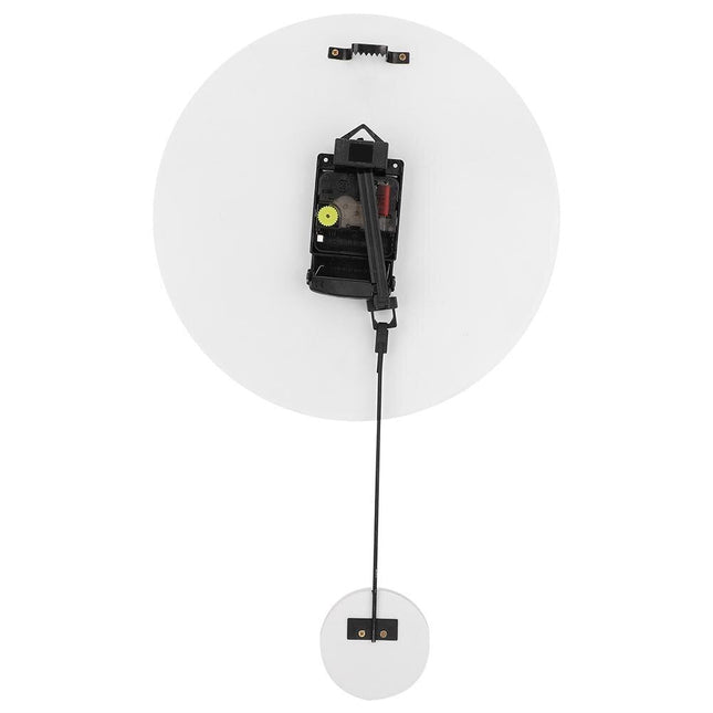 Reloj de pared mapamundi con péndulo