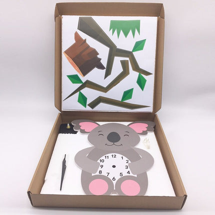 Reloj de pared para niños koala