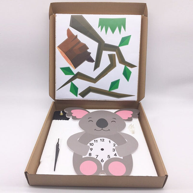Reloj de pared para niños koala