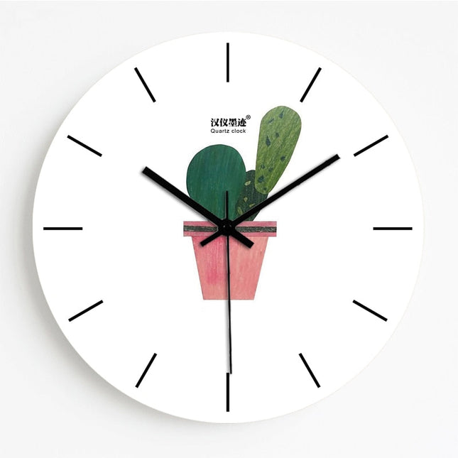 Reloj de pared mármol y oro rosa