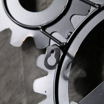 Reloj de pared industrial máquina steampunk