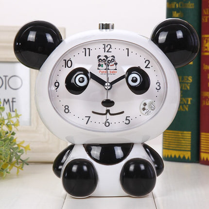 Reloj despertador infantil con diseño panda