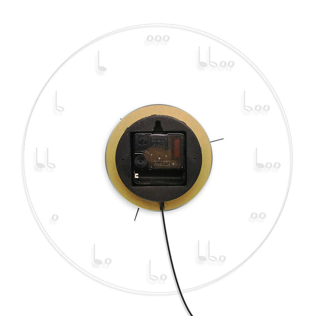Reloj de pared luminoso tema musical