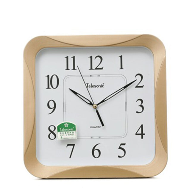 Reloj de pared cuadrado diseño clásico