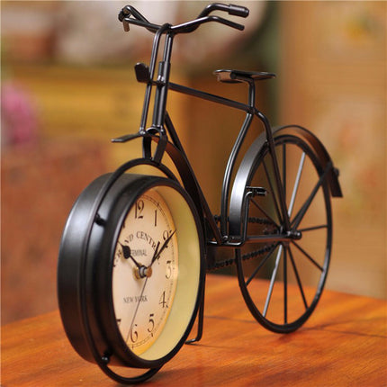 Reloj de sobremesa original bicicleta vintage